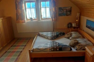 Spálňa, Chalupa Aja, Čierny Balog