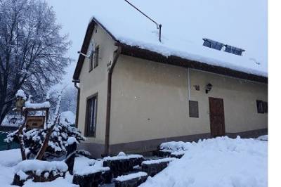 Exteriér ubytovania v Čiernom Balogu, Chalupa Aja, Čierny Balog