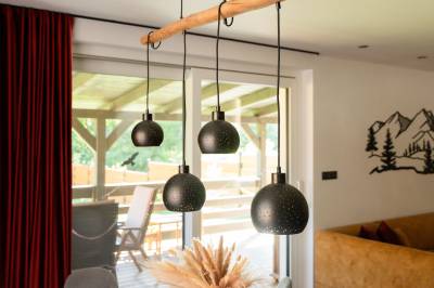 Interiér, Chaty ForRest, Valča