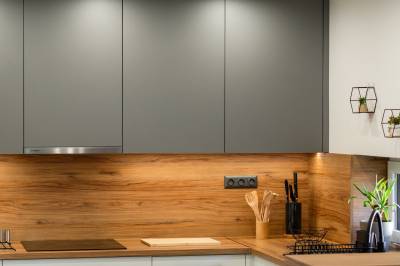 Vybavenie kuchyne, Chaty ForRest, Valča