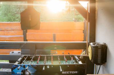 Stolný futbal, Chaty ForRest, Valča