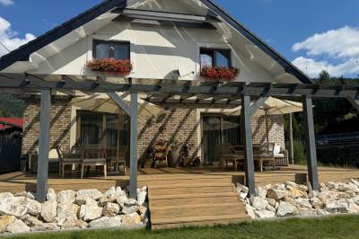 Exteriér ubytovania v obci Mlynky, Chata u Jozefa Mlynky, Mlynky