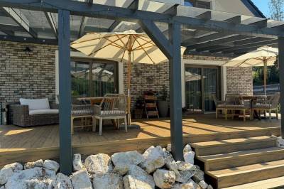 Terasa so sedením, Chata u Jozefa Mlynky, Mlynky