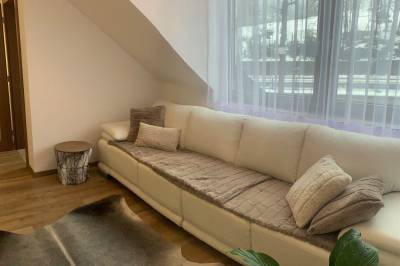 Obývačka s gaučom, Chata u Jozefa Mlynky, Mlynky