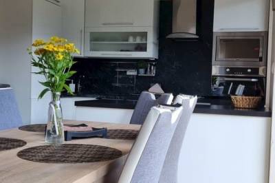 Plne vybavená kuchyňa, Ubytovanie Lenka, Matiašovce