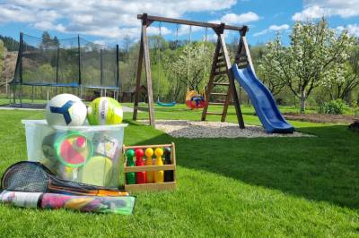 Detské ihrisko, Ubytovanie Lenka, Matiašovce