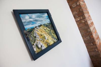 Dekorácie, Chalupa v záhrade, Turčianske Teplice