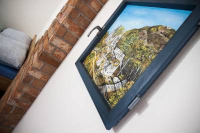 Dekorácie, Chalupa v záhrade, Turčianske Teplice