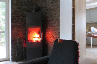 Krb v obývačke, Chalupa Klokočka, Klokočov