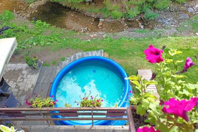 Bazén, Chalupa Klokočka, Klokočov