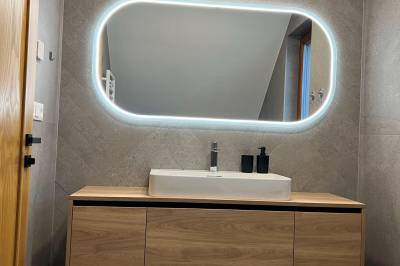 Vybavenie kúpeľne, Chata Vojtek, Terchová