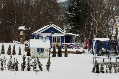 Exteriér ubytovania v obci Leštiny, Chatka Kolibaba, Leštiny
