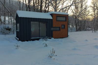 Exteriér ubytovania v obci Leštiny, Anciasglamp, Leštiny