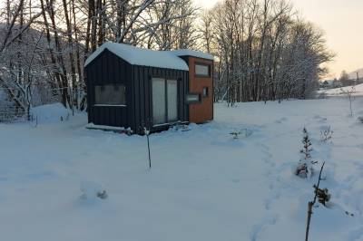 Exteriér ubytovania v obci Leštiny, Anciasglamp, Leštiny