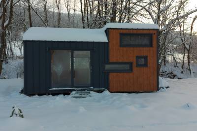 Exteriér ubytovania v obci Leštiny, Anciasglamp, Leštiny