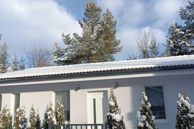 Exteriér ubytovania v obci Hôrka, Domček pod lesíkom, Hôrka