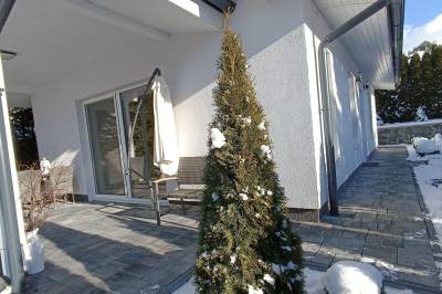 Exteriér ubytovania v obci Hôrka, Domček pod lesíkom, Hôrka