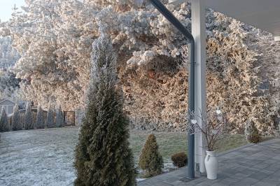 Exteriér ubytovania v obci Hôrka, Domček pod lesíkom, Hôrka