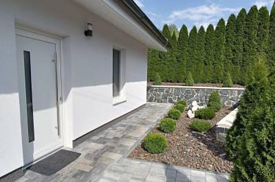 Exteriér ubytovania v obci Hôrka, Domček pod lesíkom, Hôrka