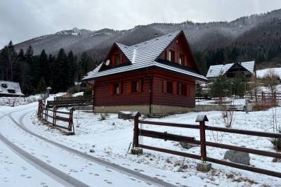 Exteriér ubytovania v Terchovej, Chata Ovečka, Terchová