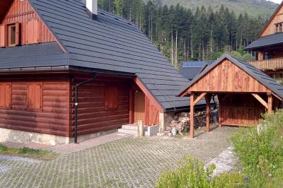 Exteriér ubytovania v Terchovej, Chata Ovečka, Terchová