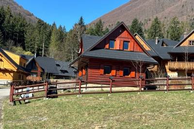 Exteriér ubytovania v Terchovej, Chata Ovečka, Terchová