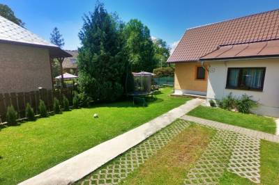 Exteriér ubytovania v Necpaloch, Chata pri Kaštieli, Necpaly