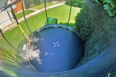 Trampolína, Chata pri Kaštieli, Necpaly