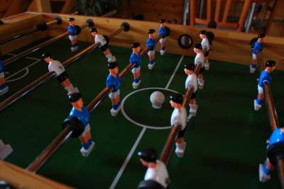 Stolný futbal, Chata pri Kaštieli, Necpaly