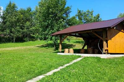 Exteriér ubytovania v obci Sihelné, Chata u Miňa Sihelné, Sihelné