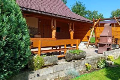 Exteriér ubytovania v obci Sihelné, Chata u Miňa Sihelné, Sihelné