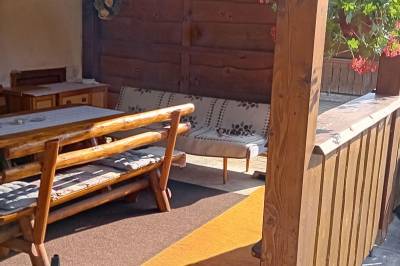 Altánok so sedením, Chalupa a apartmány Solisko, Terchová