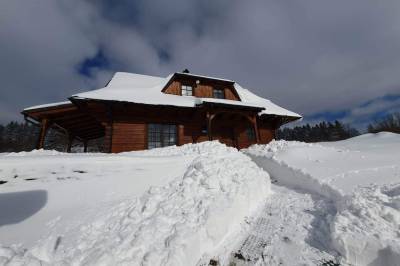 Exteriér ubytovania v obci Rabčice, Chata Rabčice, Rabčice