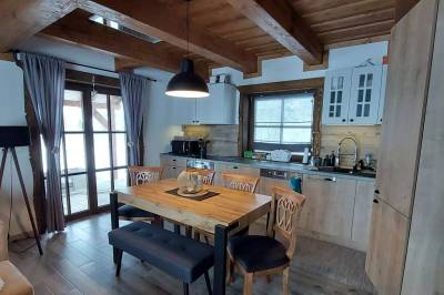 Plne vybavená kuchyňa, Chata Rabčice, Rabčice