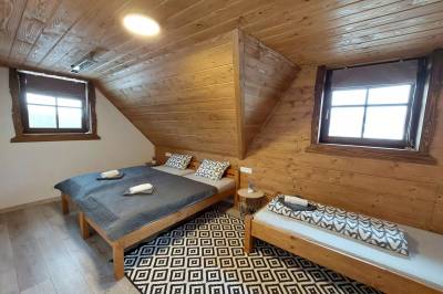 Spálňa, Chata Rabčice, Rabčice