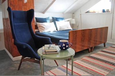 Modrá izba s balkónom, Chalúpka • The Cottage, Jedľové Kostoľany