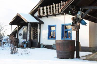 Exteriér ubytovania v obci Jedľové Kostoľany, Chalúpka • The Cottage, Jedľové Kostoľany