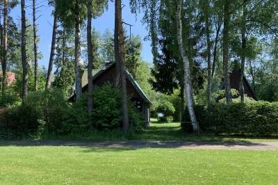 Exteriér ubytovania pri Oravskej priehrade, Bungalov Oravská priehrada, Námestovo