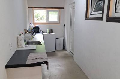 Kuchyňa, OdychOFFka - samostatný apartmán, Prašice