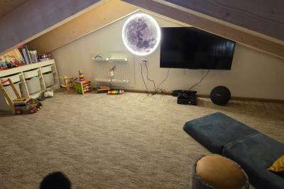 Podkrovná izba s detským kútikom, Apartmanica Hrabovo 32-3B, Ružomberok