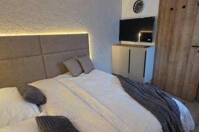 Spálňa, Apartmanica Hrabovo 32-3B, Ružomberok