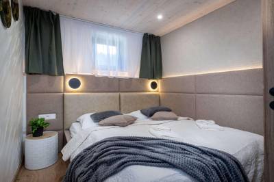 Spálňa, Apartmanica Hrabovo 32-3B, Ružomberok