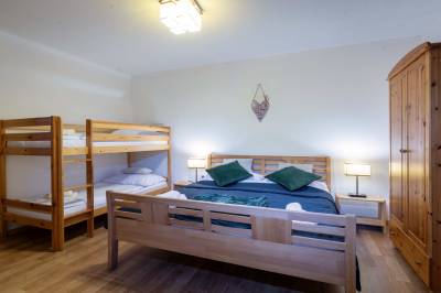 Spálňa, Apartmanica Tále 8A, Bystrá