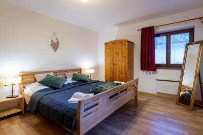 Spálňa, Apartmanica Tále 8A, Bystrá