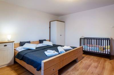 Spálňa, Apartmanica Tále 8A, Bystrá