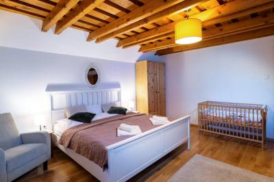 Spálňa, Apartmanica Tále 8B, Bystrá