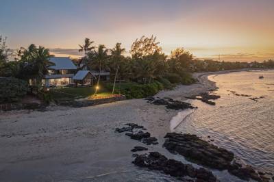 Len pár krokov od vašich dverí – súkromná pláž s jemným pieskom, Villa Karma by muse villas, Grand Baie