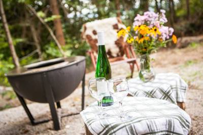 Sedenie s ohniskom, Chata Glianka 3, Brezno