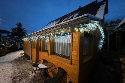 Exteriér ubytovania v obci Hybe, Rodinná chata Hybe, Hybe