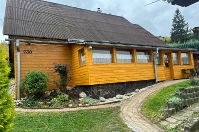 Exteriér ubytovania v obci Hybe, Rodinná chata Hybe, Hybe